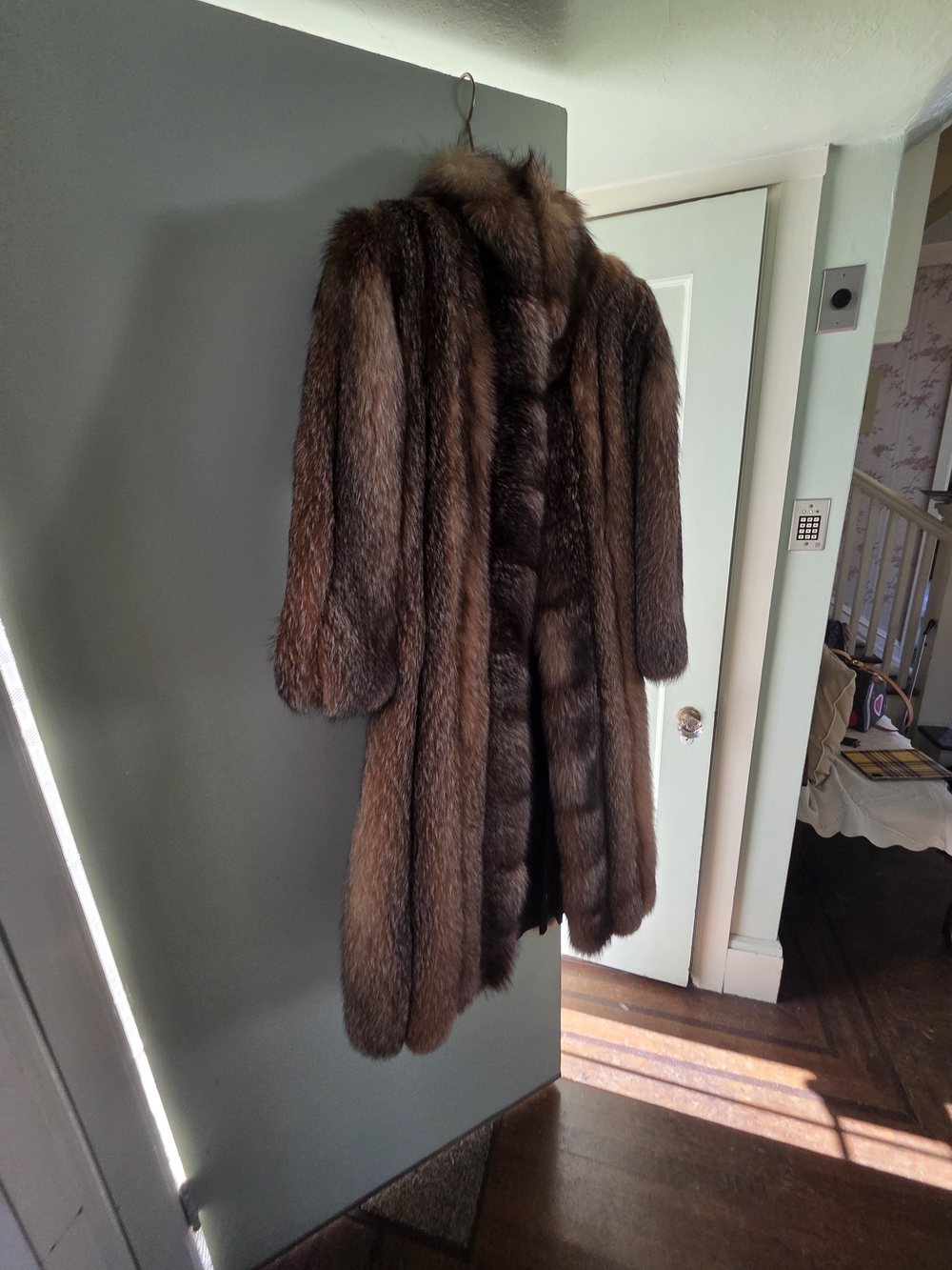 Vintage Full-Length Fox Fur Coat